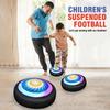 Double Football Goal Kids Toys Universal Ice Hockey With Air Cushion Suspension Football Belt Led Lights Adjustable Indoor Game
