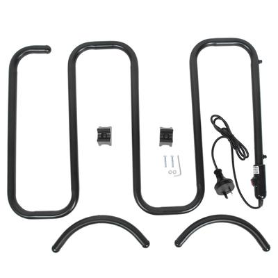 Household Floor Stand S Shape Constant Temperature Electric Heating Drying Towel RackAU Plug