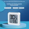 Indoor Home Office LCD Mini Smiley Face Temperature and Humidity Thermometer