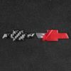 YPX3 Carbon Fiber Car Steering Wheel Center Sticker Emblem for Chevrolet Sail Aveo Cruze Malibu Spark Orlando Captiva SS Trax Lacetti