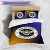 Brentford Football Printed 3 Pieces Bedding Set, Comfortable Skin Friendly Bedroom Duvet Cover Set