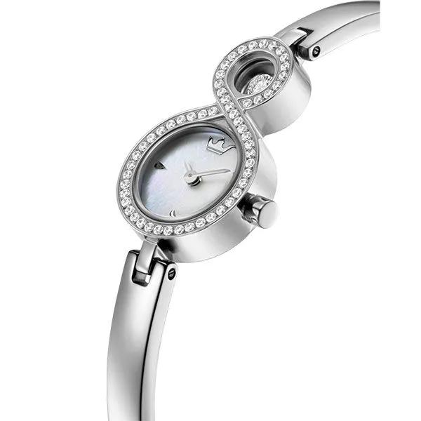 JE MIOELLO Dancing Stone Metal Watch - White (JWJ2ME6BS606WHWH0)