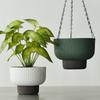 Drainage Self Watering Hanging Planters Chain Hooks Vertical Flowerpot  Indoor Plants