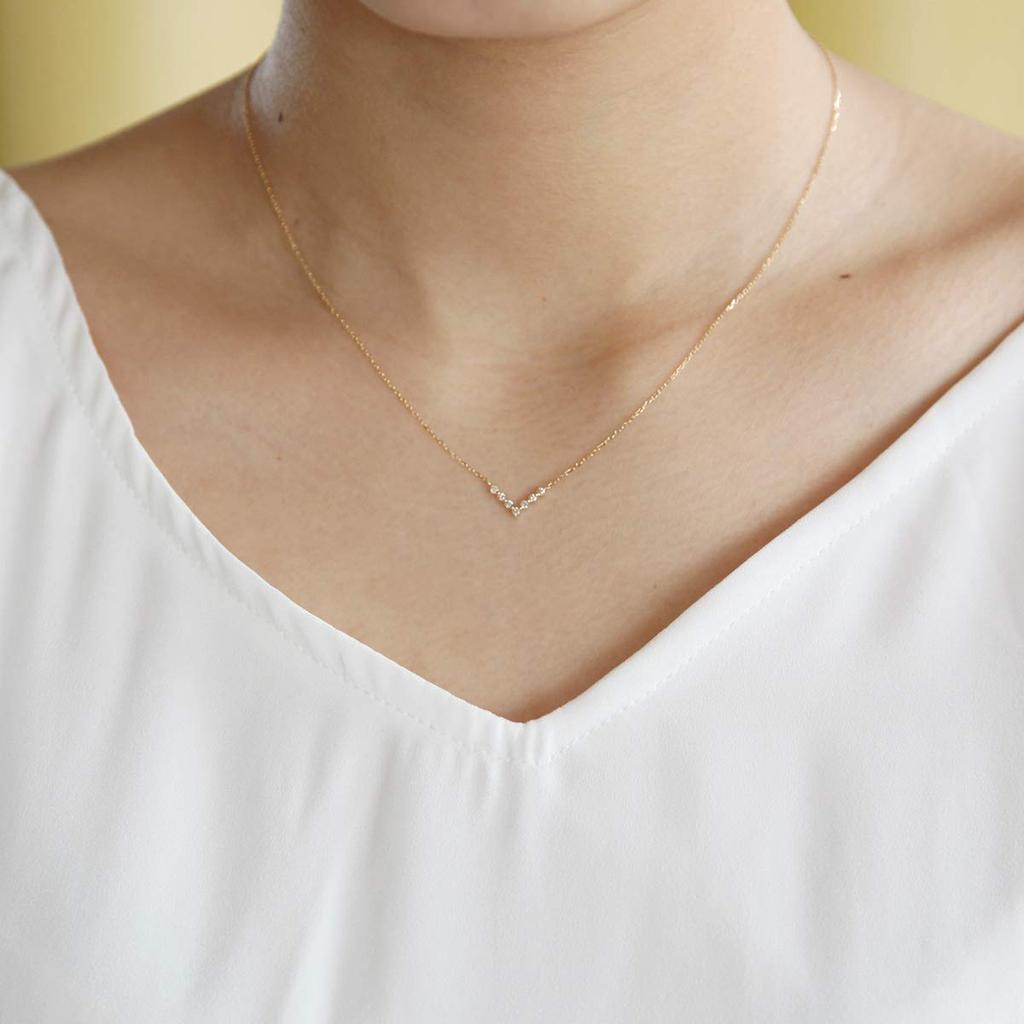 Diamond 18K Yellow Gold Necklace 111741123018 4℃