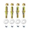 PrecisionS Engineered Door Hinge Pin & Bushing Set Truck Door Hinge Repair Set Heavy Duty Hinge Component for Car