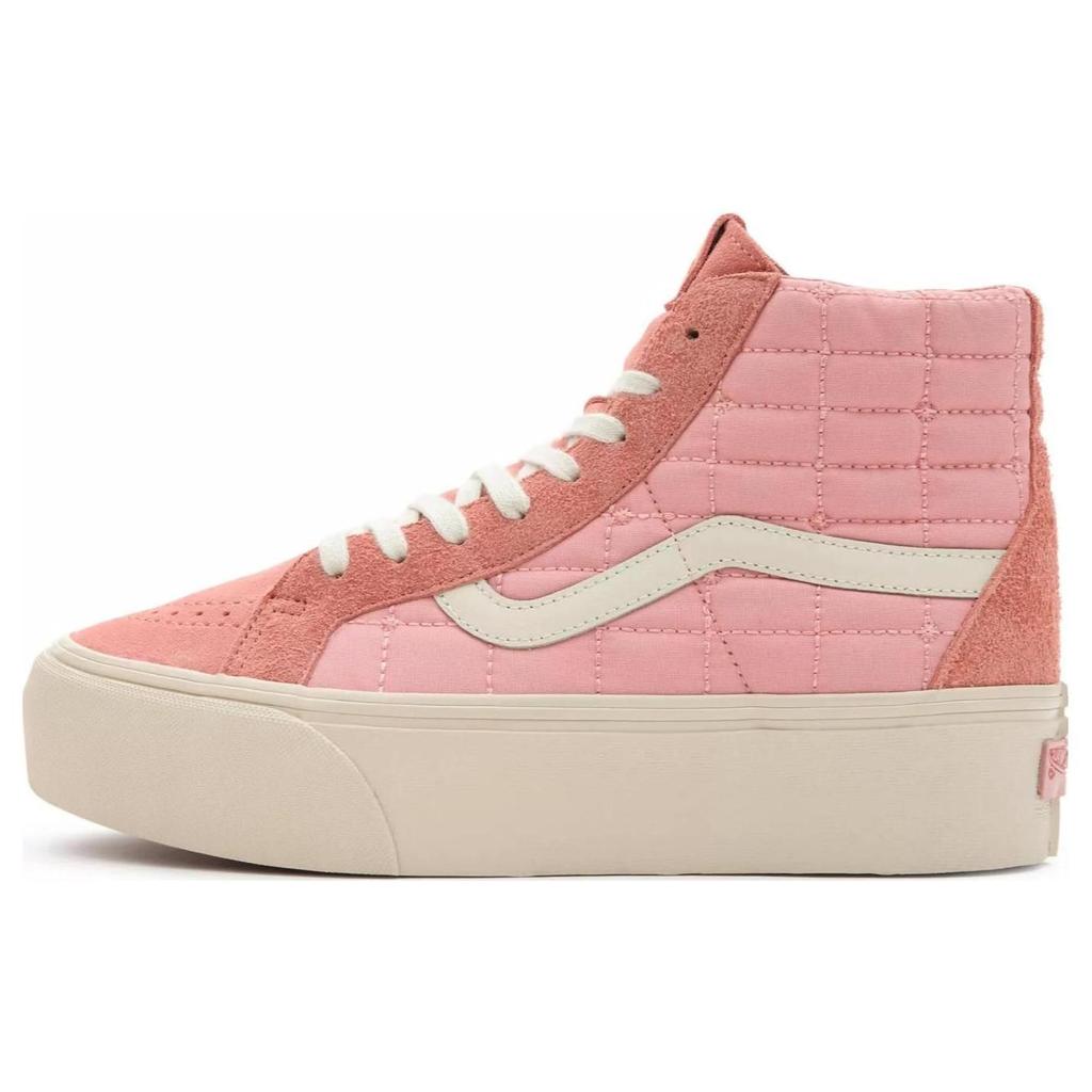 Joe Freshgoods x Vans Sk8-Hi Reissue Platform LX Coral Almond Unisex Sneakers Pink VN0007PWZEE