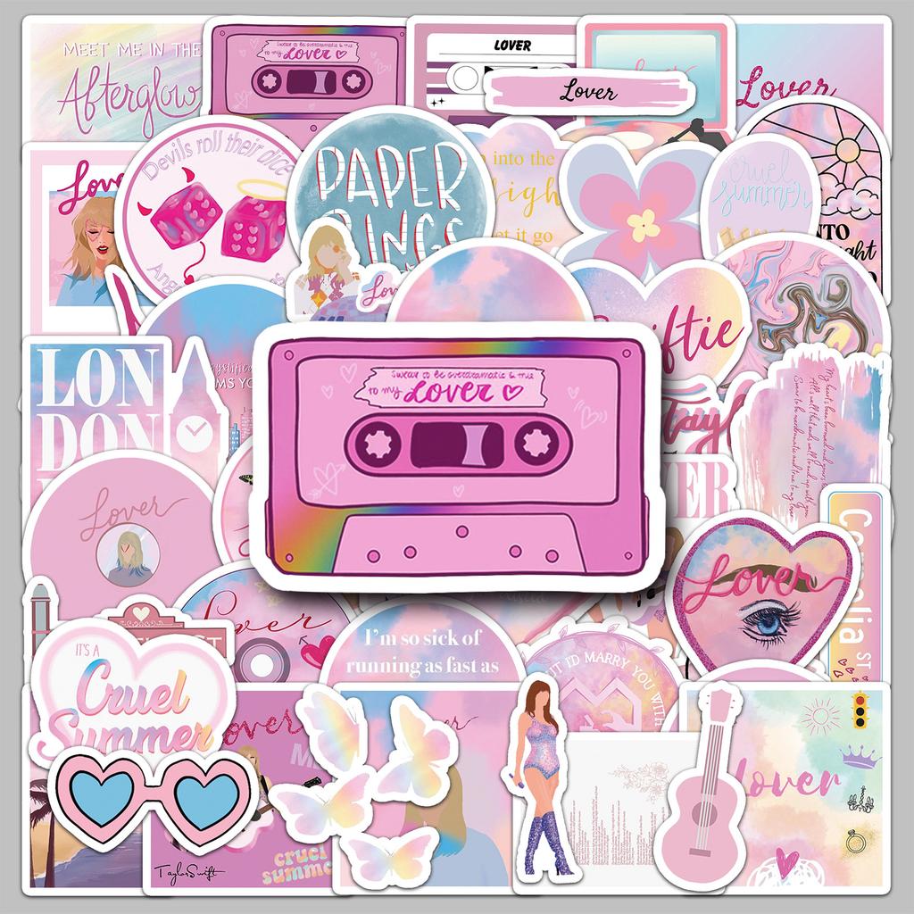 Fun Sticker Pack For Water Bottles, Luggage, Laptop, And Phone Case Decoratio