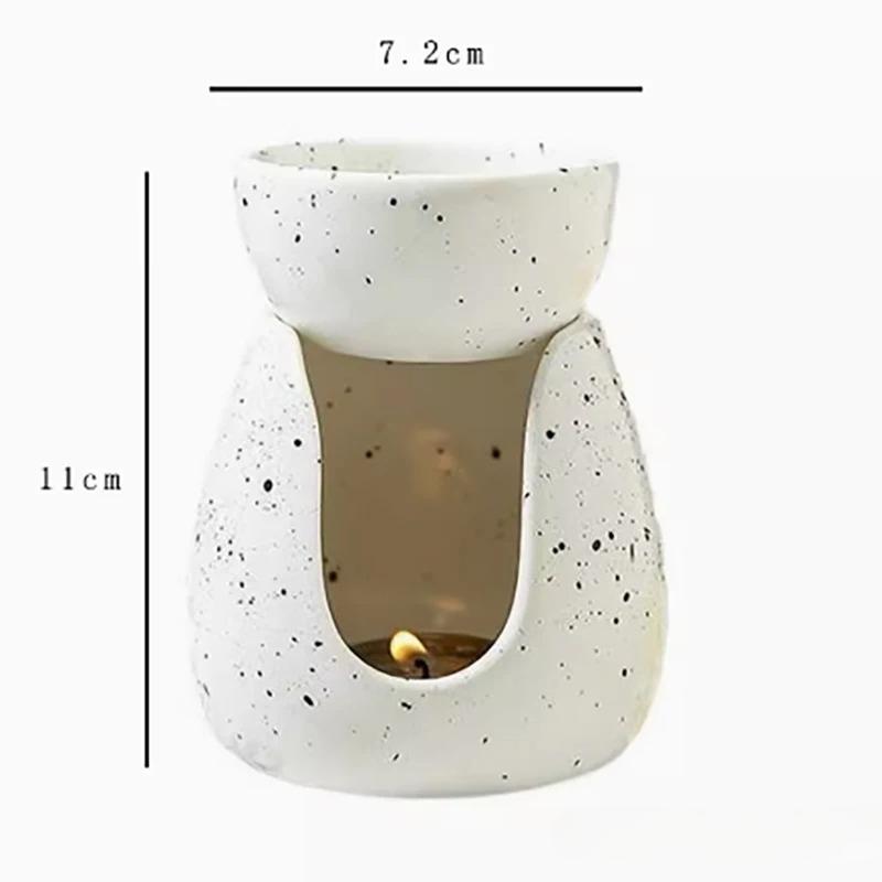 Ceramic Essential Oil Burners Waxes Melt Burners Warmer Tealight Candle Holders Ornament Home Tabletop Decoration Yoga Spa Gifts