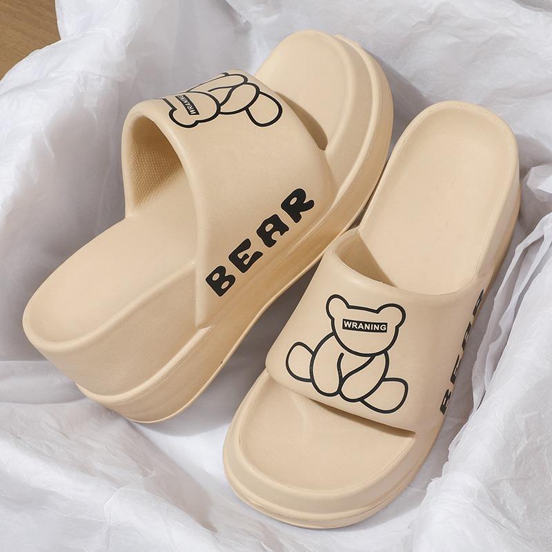 Slippers Female Non-slip Home Soft Bottom Trend Thick Bottom Can Be Worn Outside Sandals Slippers