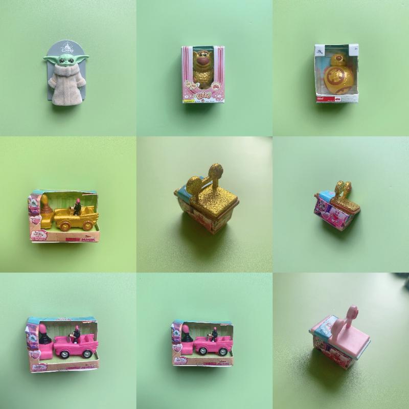 Ornament Rar Disney Confirmat A Doua Generație Mingie Surpriză de Cinci Ori Jucărie Miniaturală Joacă Total Cadouri pentru Copii