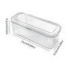 Makeup Brush Storage Cosmetics Storage Box Multifunctional Cosmetic Egg Holder Box with Dustproof Lid -Makeup Brush Lipstick