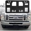 Front License Plate Frame Compatible with 2008-2014 Ford E-150 / E-250, 2008-2024 Ford E-350 Super Duty/E-450 Super Duty Front Bumper License Plate