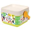 Kawada Large Dia Block First Block Play Bucket 1.5+ Years Old Blocks Toy OD-01