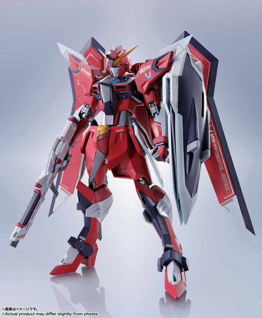 METAL ROBOT SPIRITS SIDE MS Mobile Suit Gundam SEED FREEDOM Immortal Justice Gundam Approx. 140mm ABS & PVC & Die-cast Painted Action Figure