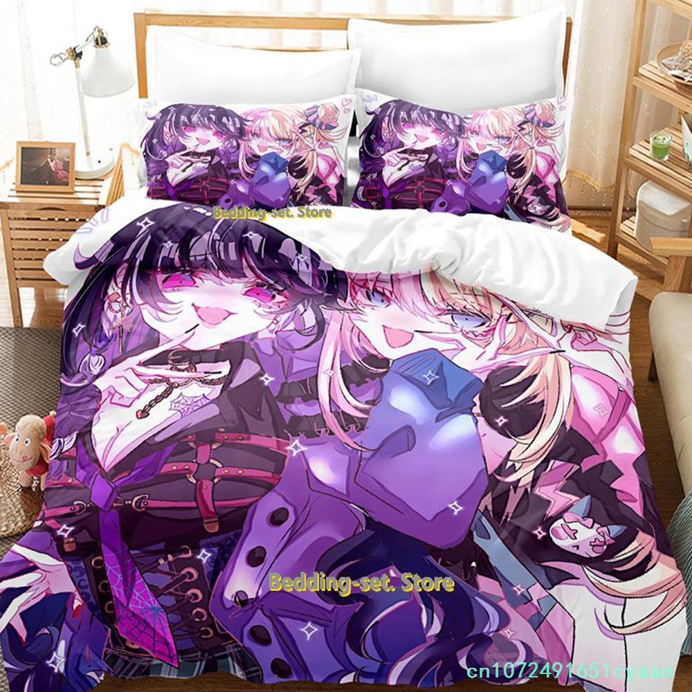 Kotoko Torahime Bedding Set Single Twin Full Queen King Size Bed Set Adult Kid Bedroom Duvetcover Sets Anime Parure De Lit Bed