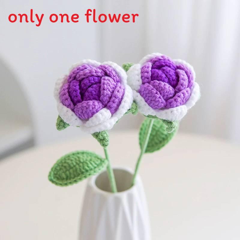 Romantic Rose Artificial Flowers For Wedding Home Decor With Realistic Fabric Material