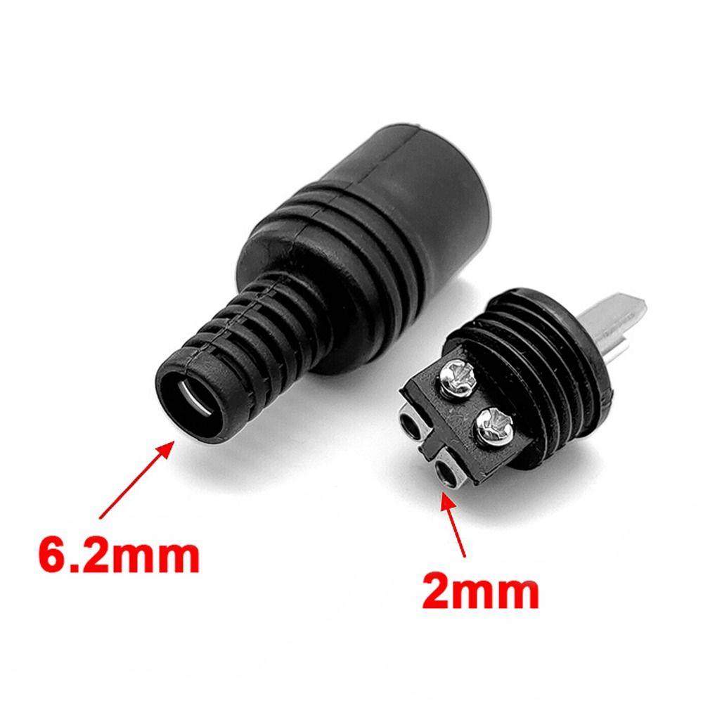 5Pcs No Soldering Needed Speaker Connector Screw Terminal Power Plug Loudspeaker Equipment Use