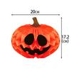 3D Honeycomb Design Halloween Honeycomb Ball Pendant Paper Craft Material Ceiling Mountable Hanging Halloween Ornaments