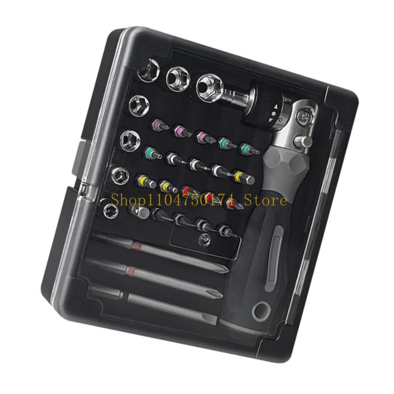 Ergonomic Ratchet Screwdriver Precisions Bit Heat Treated Steel Extendable Shaft For Mobile Phone top sale