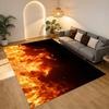 Fire Dance Living Room Nonslip Area Rug Soft Carpet For Bedroom Game Playroom Sofa Office Home Decor Doormat Christmas Gift C926697