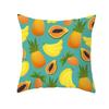 Tropical Decoration Print Cushion Cover Polyester Green Plant Throw Pillow for Sofa/Home Decorative Pillowcase
