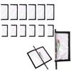 12PCS Water-Resistance Bait Storage Protector Clear Fishing Bait Wraps  Saltwater Fishing