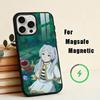 Manga Frieren Beyond Journeys End Phone Case For iPhone17,16,15,14,13,12,11 Plus,For Magnetic Wireless Charge Cover