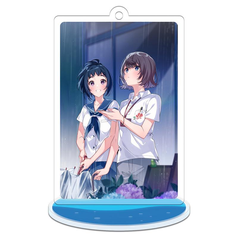 

10CM The Aquatope on White Sand Anime Figures Acrylic Stand Action Figure Accessories Figure Toys Gift Decor 10 cm