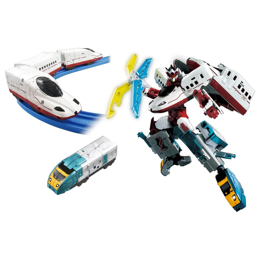TAKARA TOMY Shinkansen Deformation Robot Shinkalion Z Shinkalion Z N700S Kamome Zairiner 883 Sonic Nichirin Train Train Toy 3 years old and above Toy