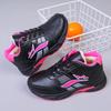 Non-slip Thick-soled Plus Velvet Warm Cotton Shoes Leather Waterproof Casual Sports Shoes Running Women's Casual Shoes