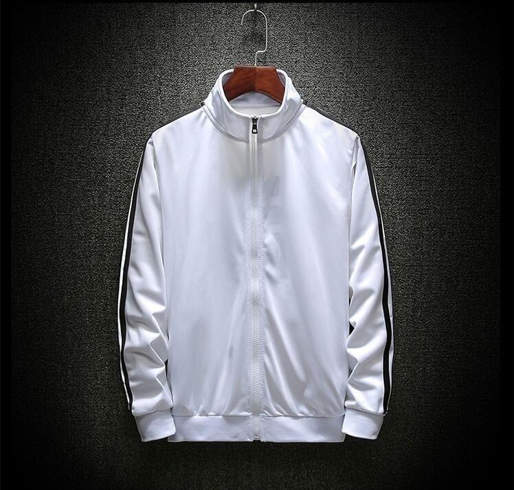 Muži Volnočasové Sportovní soupravy Tepláky Potisk Sportovní oblečení Muž Móda Mladí Jogger Sady Bunda + Kalhoty Venkovní tepláková souprava Muži 2 Psc