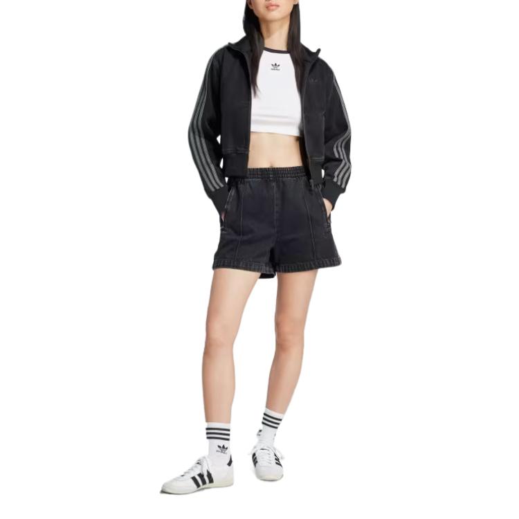 adidas Originals Adicolor Denim Firebird Shorts JD3107