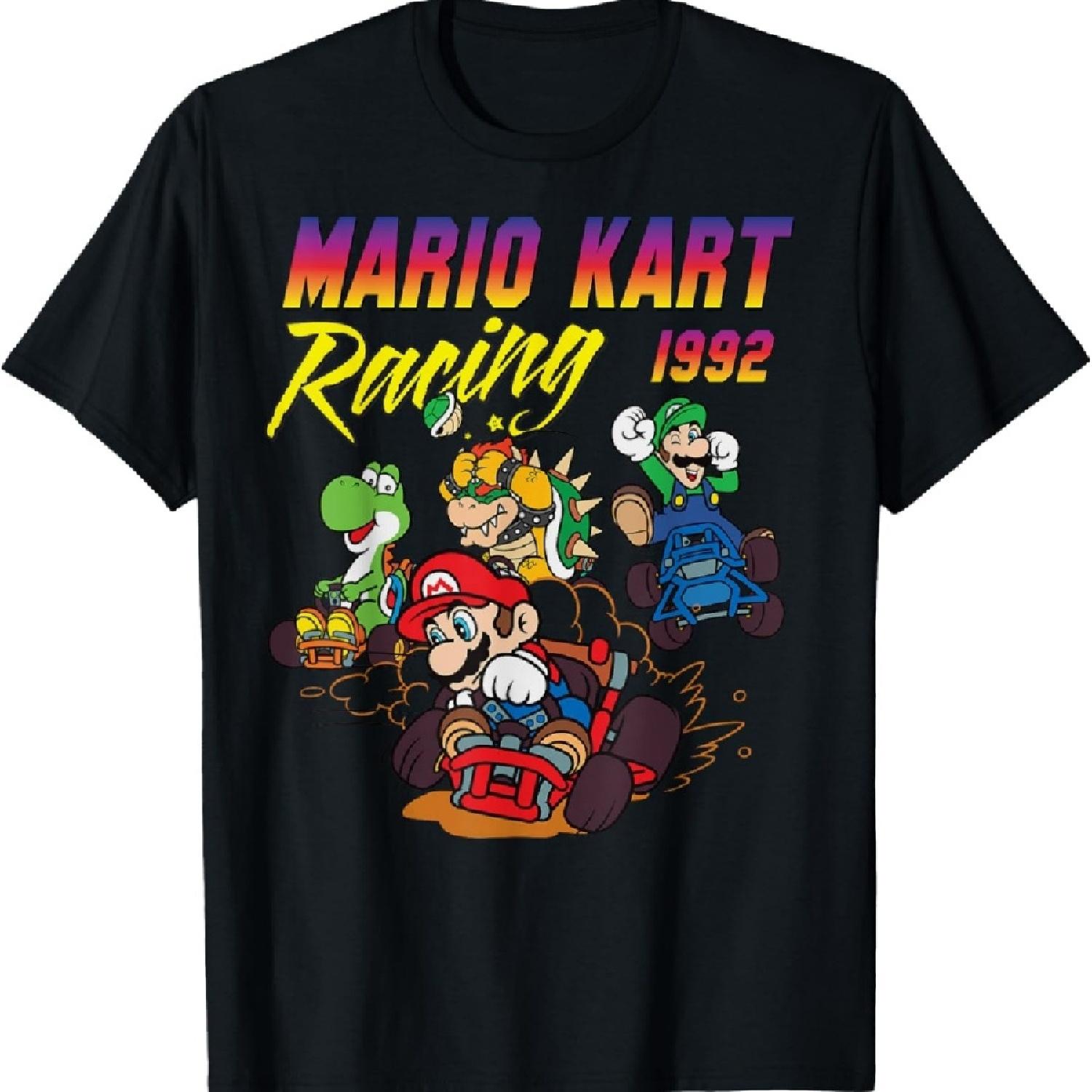 

Mario Kart Racing 1992 Group Shot T-Shirt XXXXXL чёрный