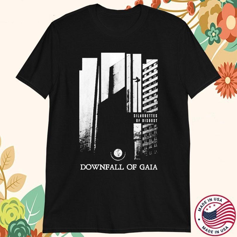 New Downfall Of Gaia Silhouettes Of Disgust Cotton Black S5XL T Shirt AG669 Unisex T-Shirt XL
