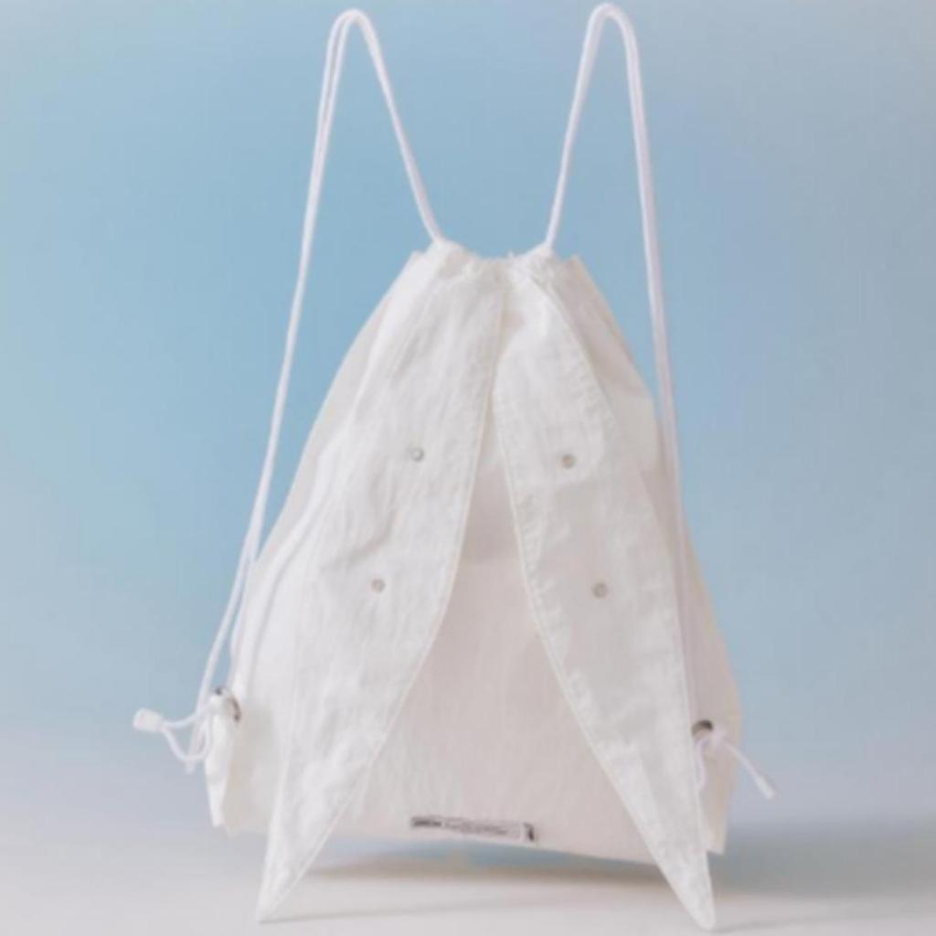 NewJeans X Collé Rabbit Drawstring Bag –   SNOW WHITE