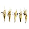 Soft Simulation Fishhook Shrimp Prawn Lure Hook Tackle Bait Fishing Lures Artificialbait Luminous Shrimp