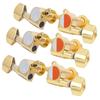 6Pcs Guitar Locking Tuners Tuning Pegs for Full Enclosed Electric Guitars AccessoriesGold