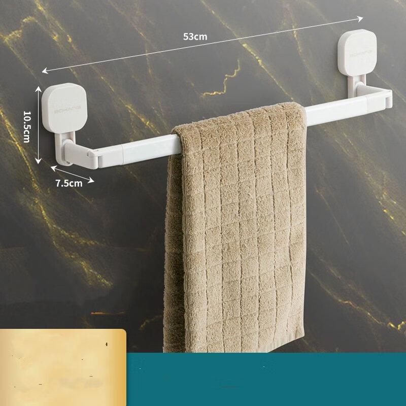 Space Aluminum Corner Towel Rack with Storage