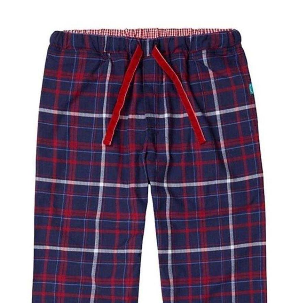 Loungers Mens Organic Cotton Tartan Lounge Pants