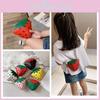 Girls Princess Pu Leather Shoulder Bag Antitheft Strawberry Purse Cute Design For Toddler Kids Gift