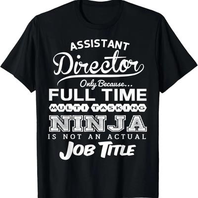 Camiseta de Assistente de Diretor
