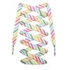 Flat Rainbow Shoelaces for Sneakers Colorful Shoe Laces Colored Gradient Shoelace for Canvas Shoes Lace for Tennis Women Man