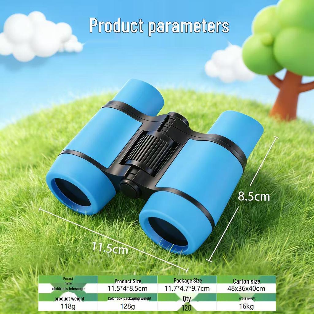 Kids' Portable HD Outdoor Observation Binoculars - Educational Toy