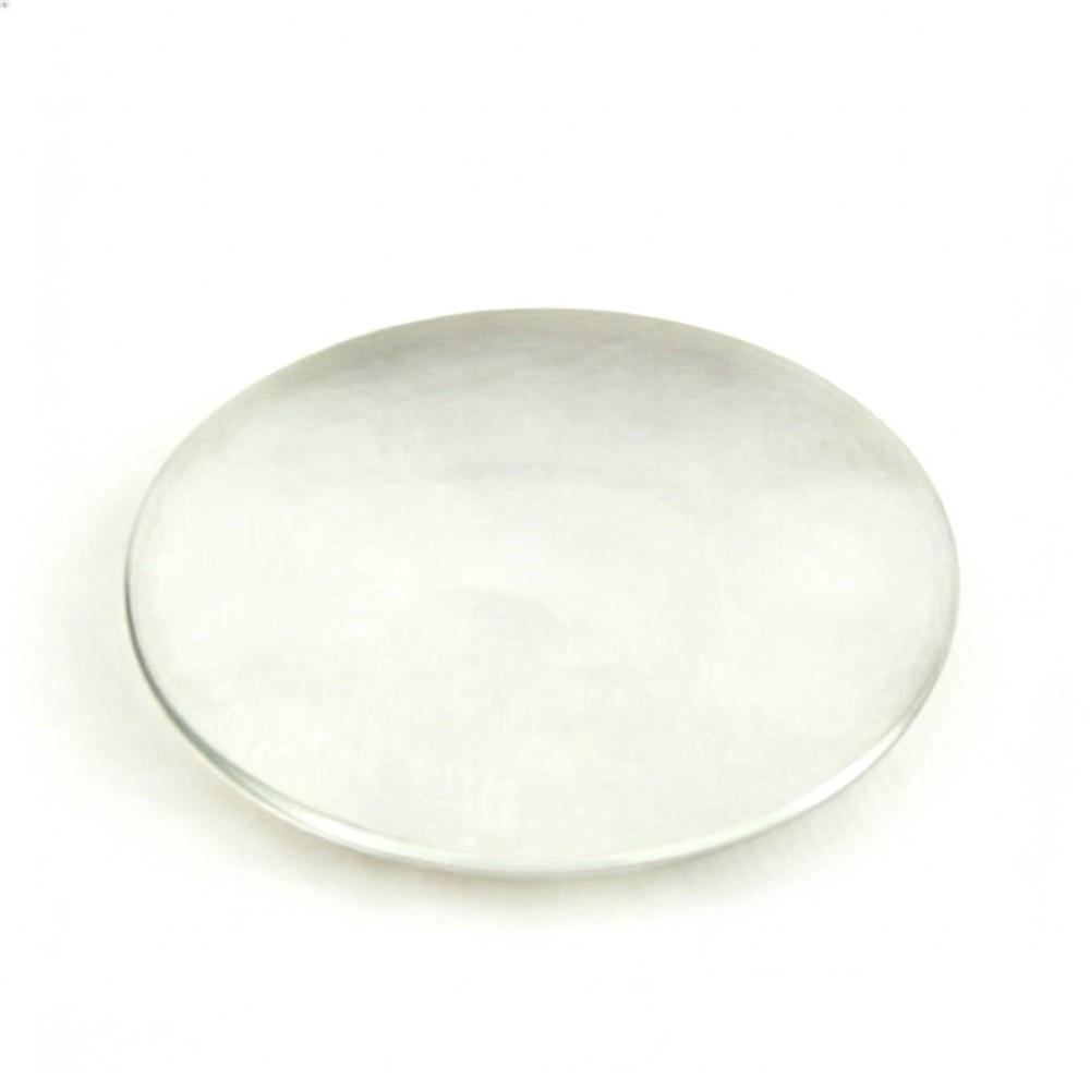 Clear Round Glass Cabochons Smooth Flat Backs For Resin Jewelry Accessories