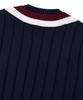 Brooks Brothers Tennis V-Neck Vest (Navy) (Bbwvmf8475Qes)