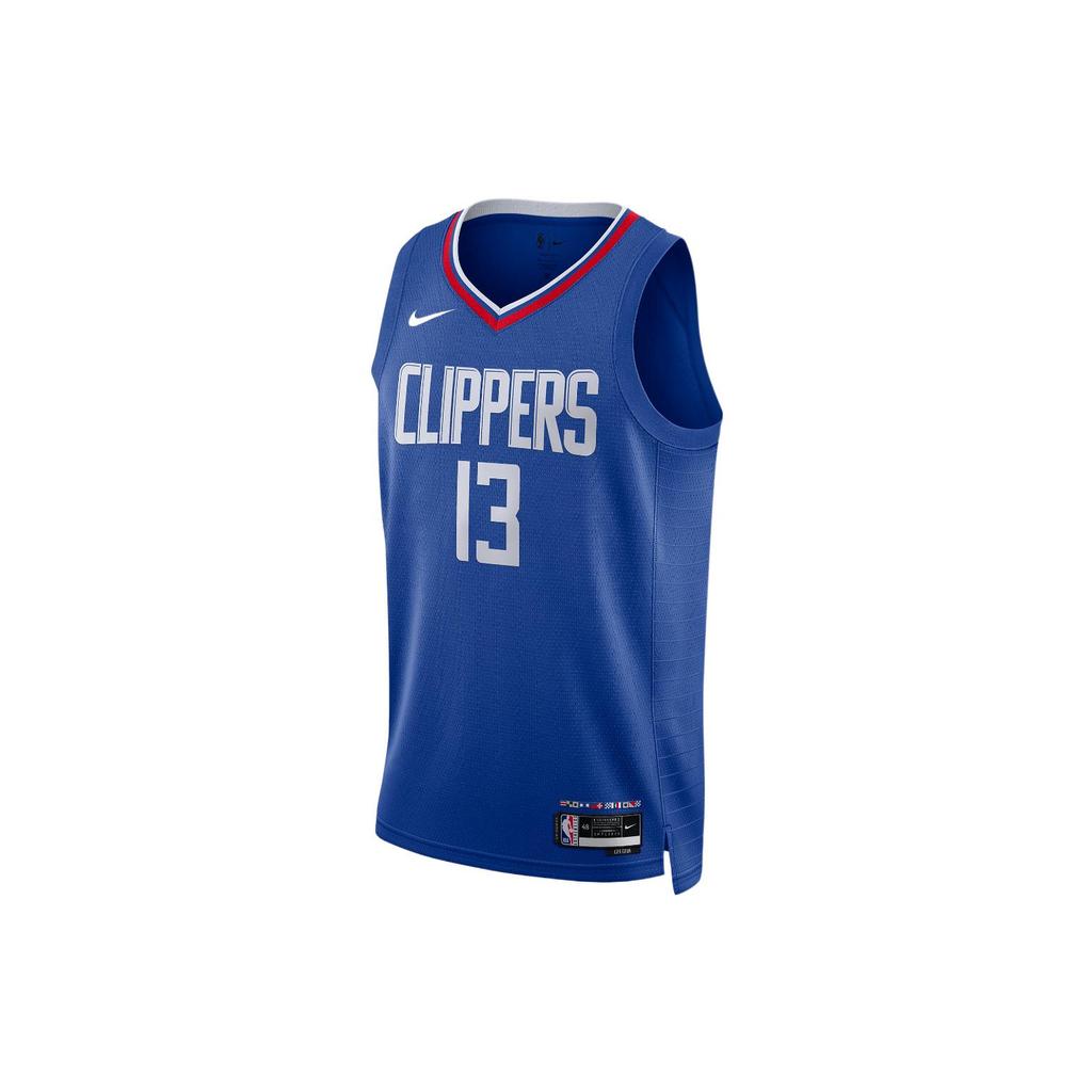 New Nike Nba Los Angeles Clippers Paul George Icon Edition 2022/23 Swingman Jersey DN2008-401