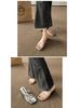 French-Style High-Heeled Sandals: Spring/Summer Women's Open-Toe, Thick-Heeled, Versatile & Niche Designs