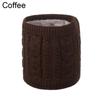 Cable Collar  Cowl Go Out Wrap Neck Warmer Circle Brushed Knit Loop Snood Shawl Thicken Scarf