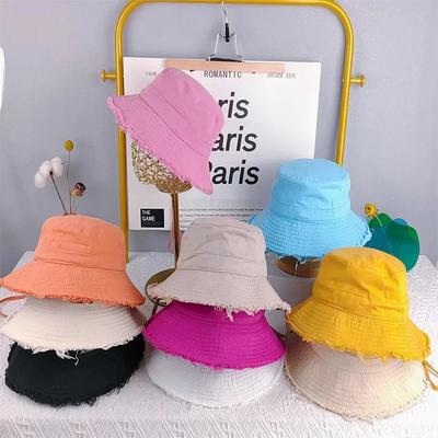 1 stuks Unisex Bucket Hat, Veelzijdige Dames Lente/Zomer Rand Zonnebescherming Strandpet, Geschikt voor Dagelijkse Vrije Tijd Vakantiekleding