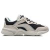 Li Ning Zhu Long Comfortable Shock Absorbing Non-Slip Wear-Resistant Breathable Low-Top Casual Shoes Women Sneakers White Black AGCR344-10